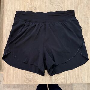lululemon high rise fast and free reflective shorts 3”